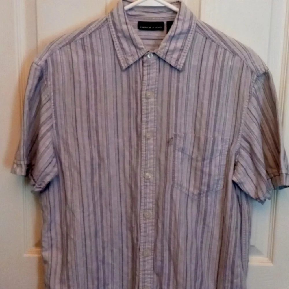 DKNY Jeans button down - Picture 1 of 4
